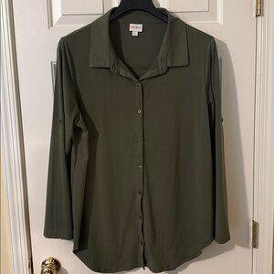 Olive LuLaRoe XL Valentina